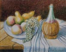 pastello ad olio cm25x30 pastello ad olio cm25x30