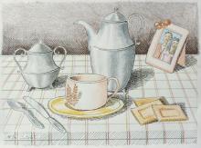 Matite colorate e china e matita grigia